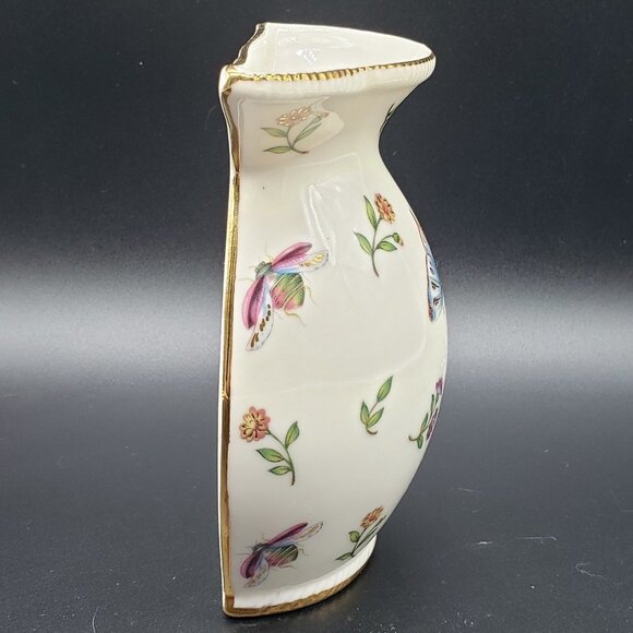 Skye McGhie Conservatory Fine Porcelain Butterfly Pitcher Wall Pocket - Picture 7 of 11